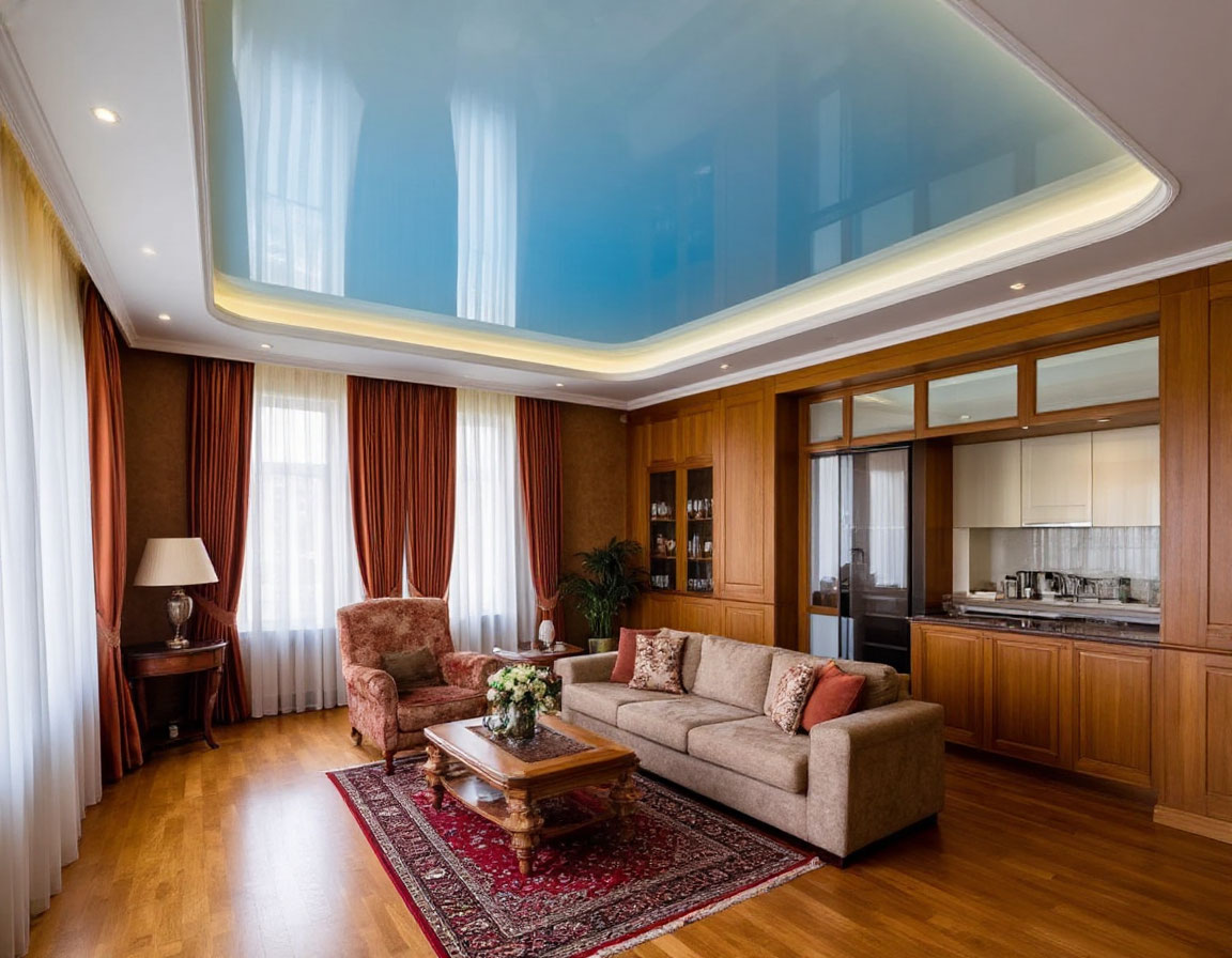 Саратовцу не захотели платить компенсацию за провисший после установки натяжной потолок